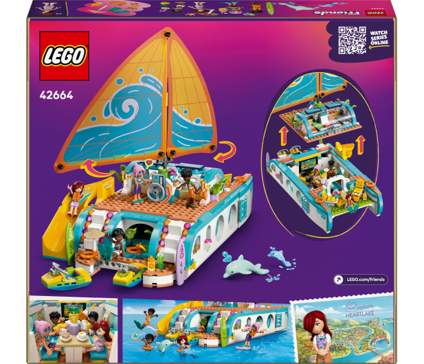 LEGO Friends 42664 Przygoda na łodzi - 1331628 - zdjęcie 10